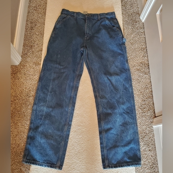 Carhartt  Dungaree fit jeans. Sz 36x 34.  Newer condition - Picture 1 of 6